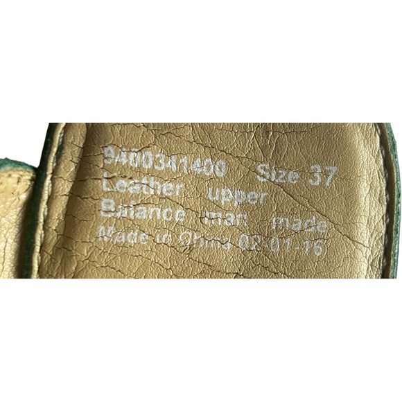 Dansko seafoam green open clogs Sz 37 (US 6) - Picture 5 of 6